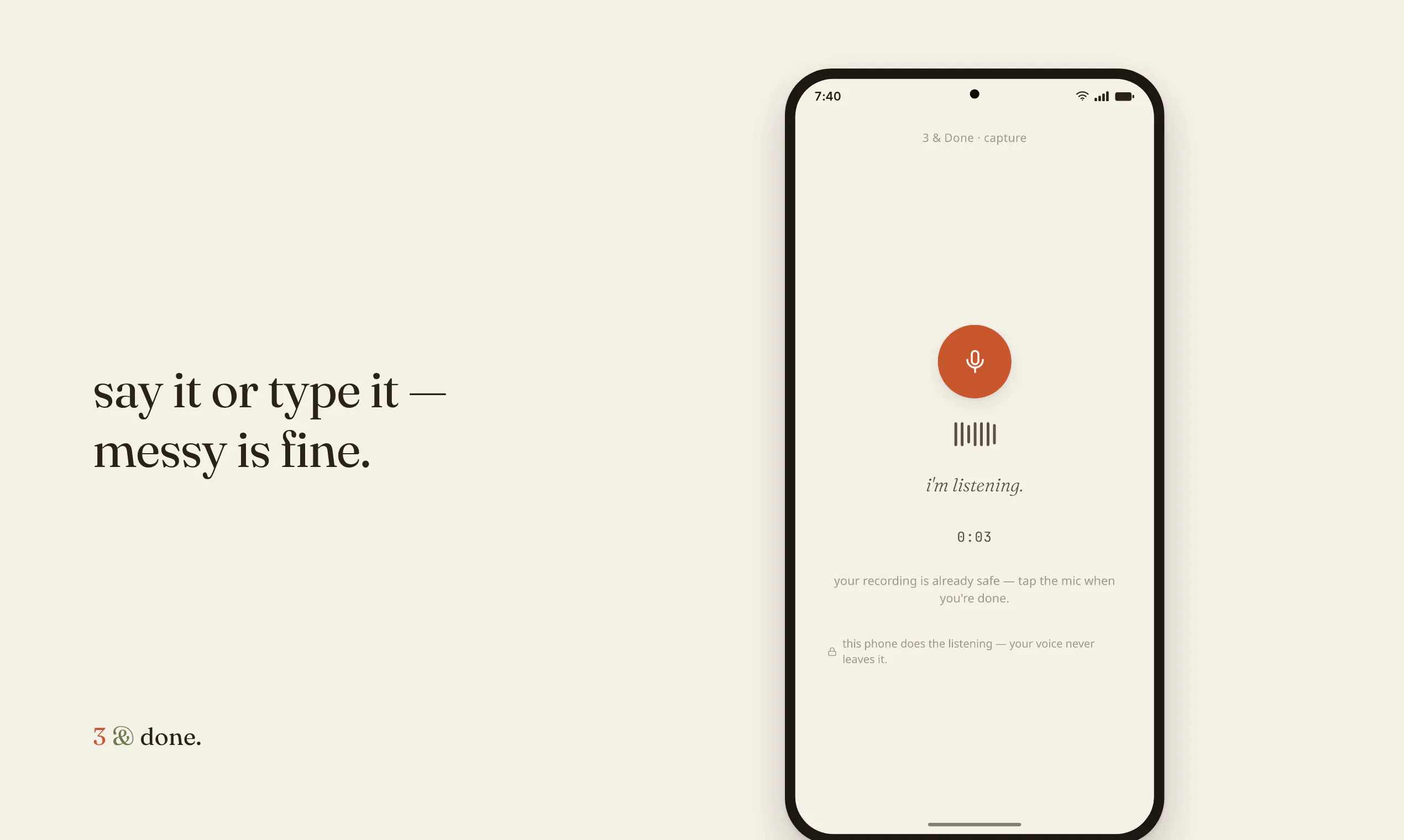 3 & Done gallery image