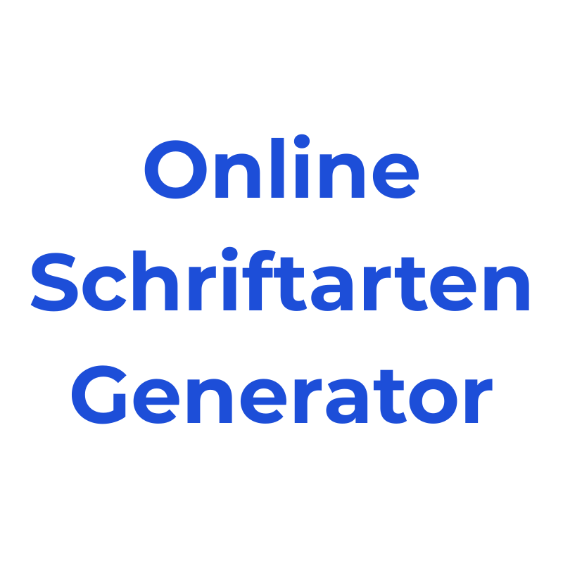 Online Schriftarten Generator gallery image