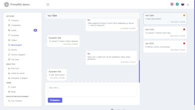 Sanatel CRM demo gallery image