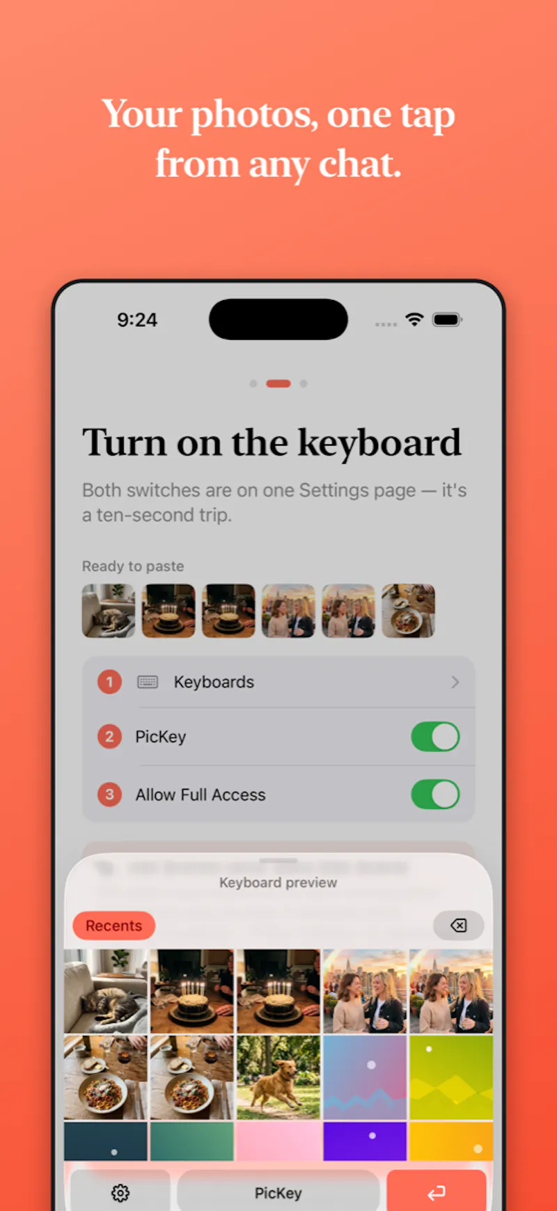 PicKey screenshot 1
