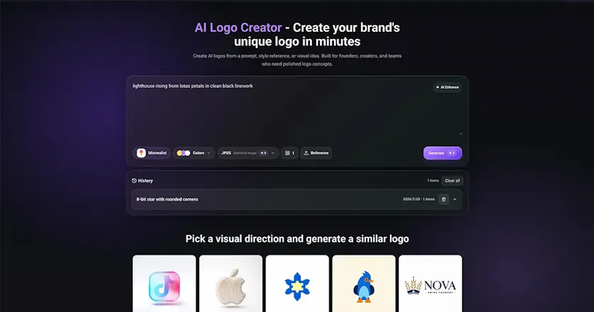 TheLogoCreatorAI gallery image