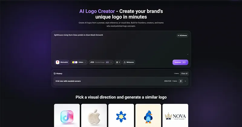 TheLogoCreatorAI screenshot 1