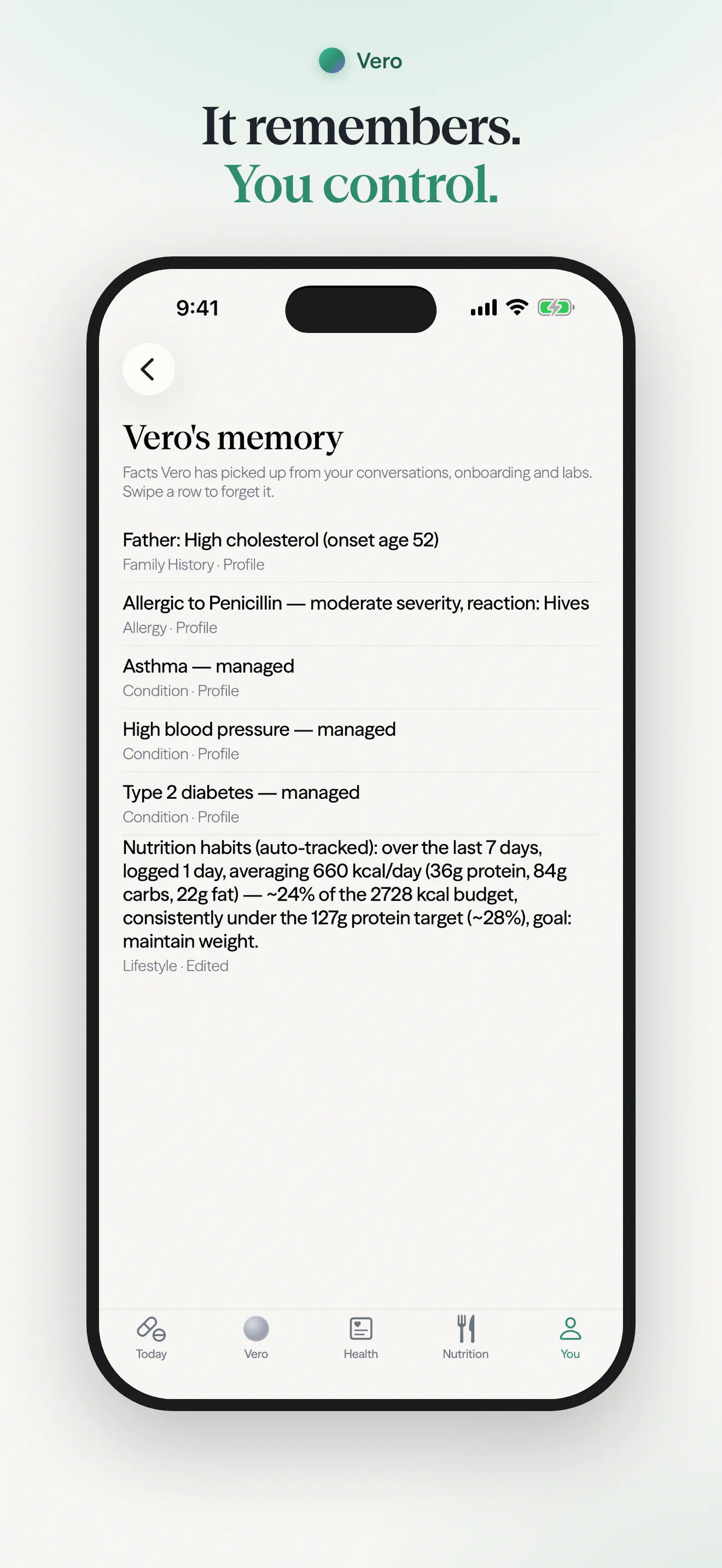 Vero: AI Health Assistant gallery image