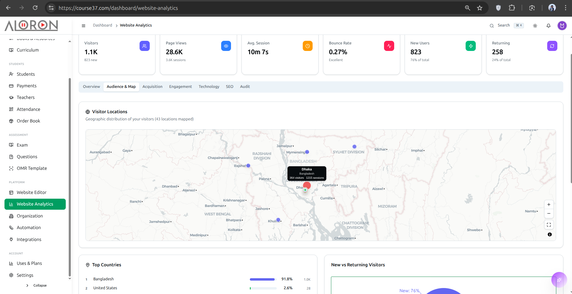 Course37 - Screenshot 4 showing product features and functionality