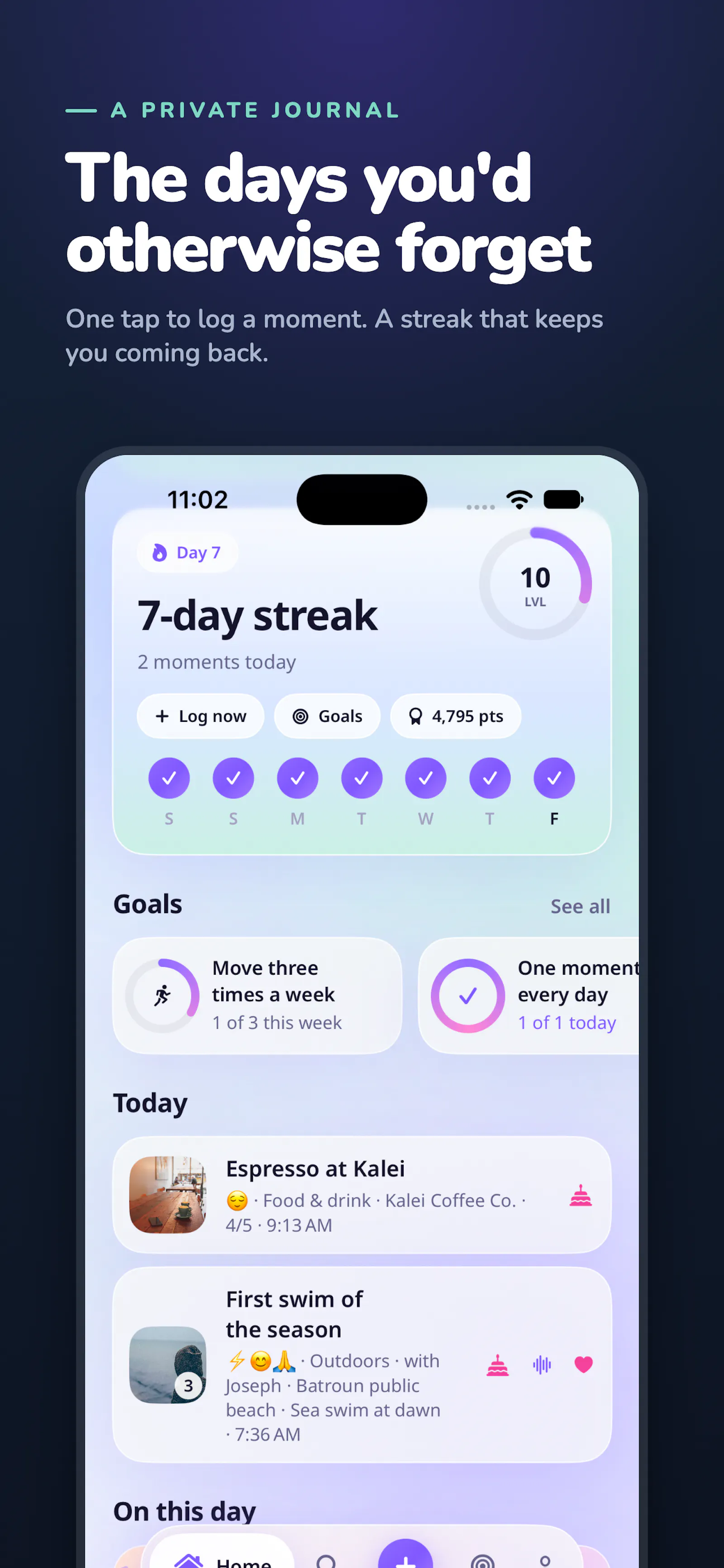Nowadays - Log Moments screenshot 1