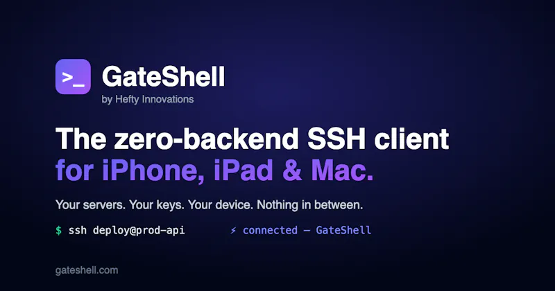 GateShell - SSH Client & Server screenshot 2