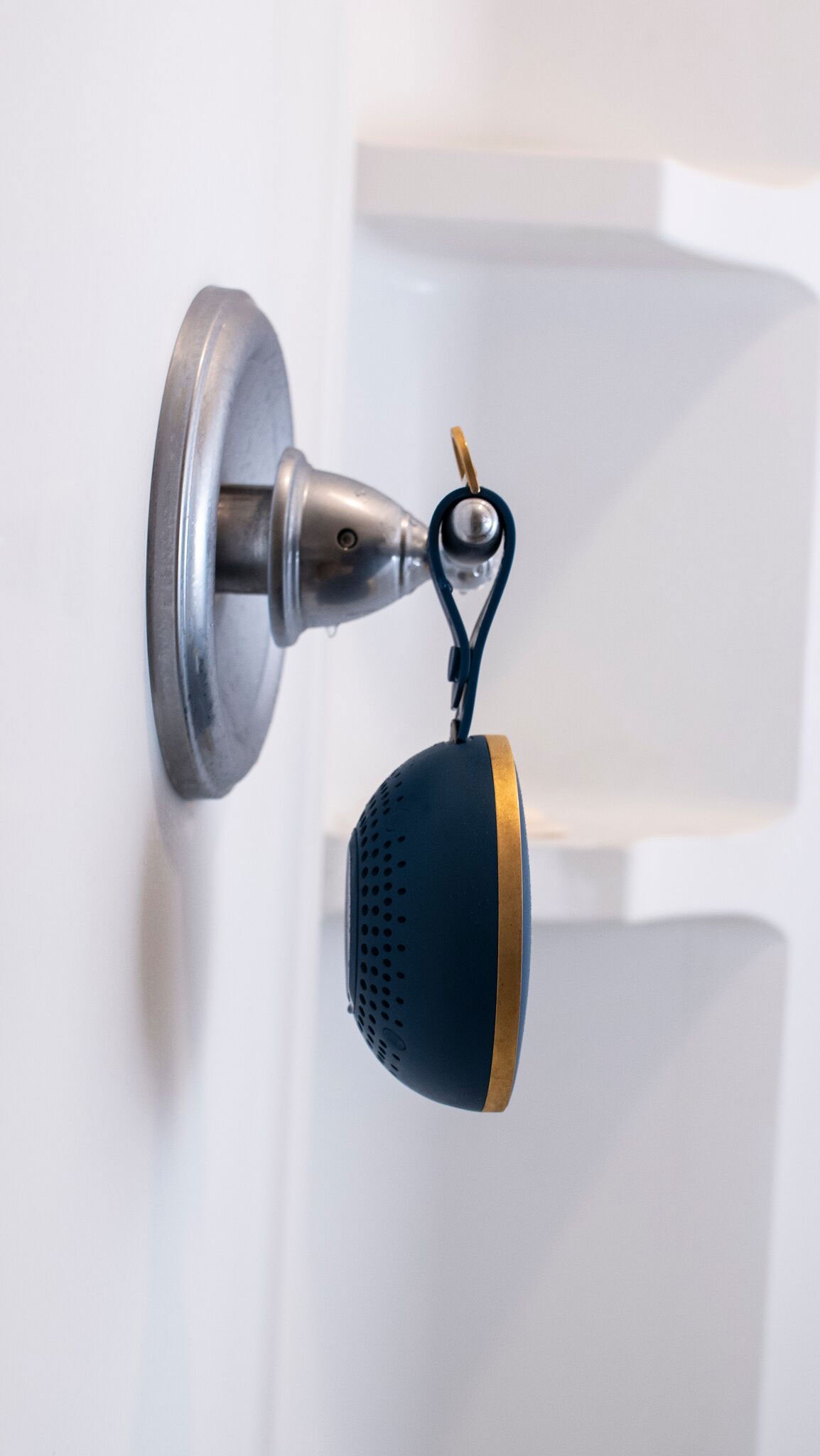 Aqua Dew The World's first splashproof Alexa shower speaker