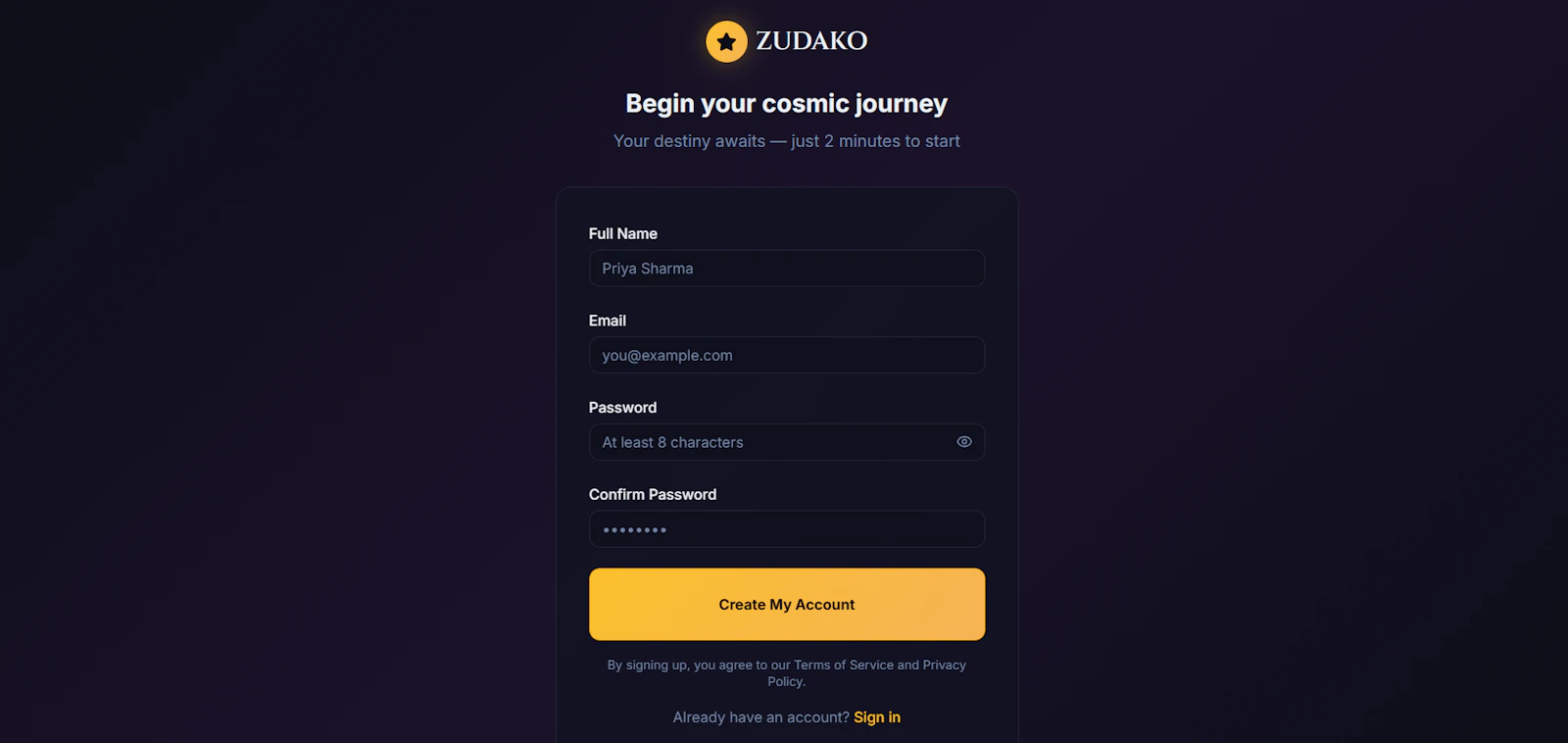 ZUDAKO screenshot 2