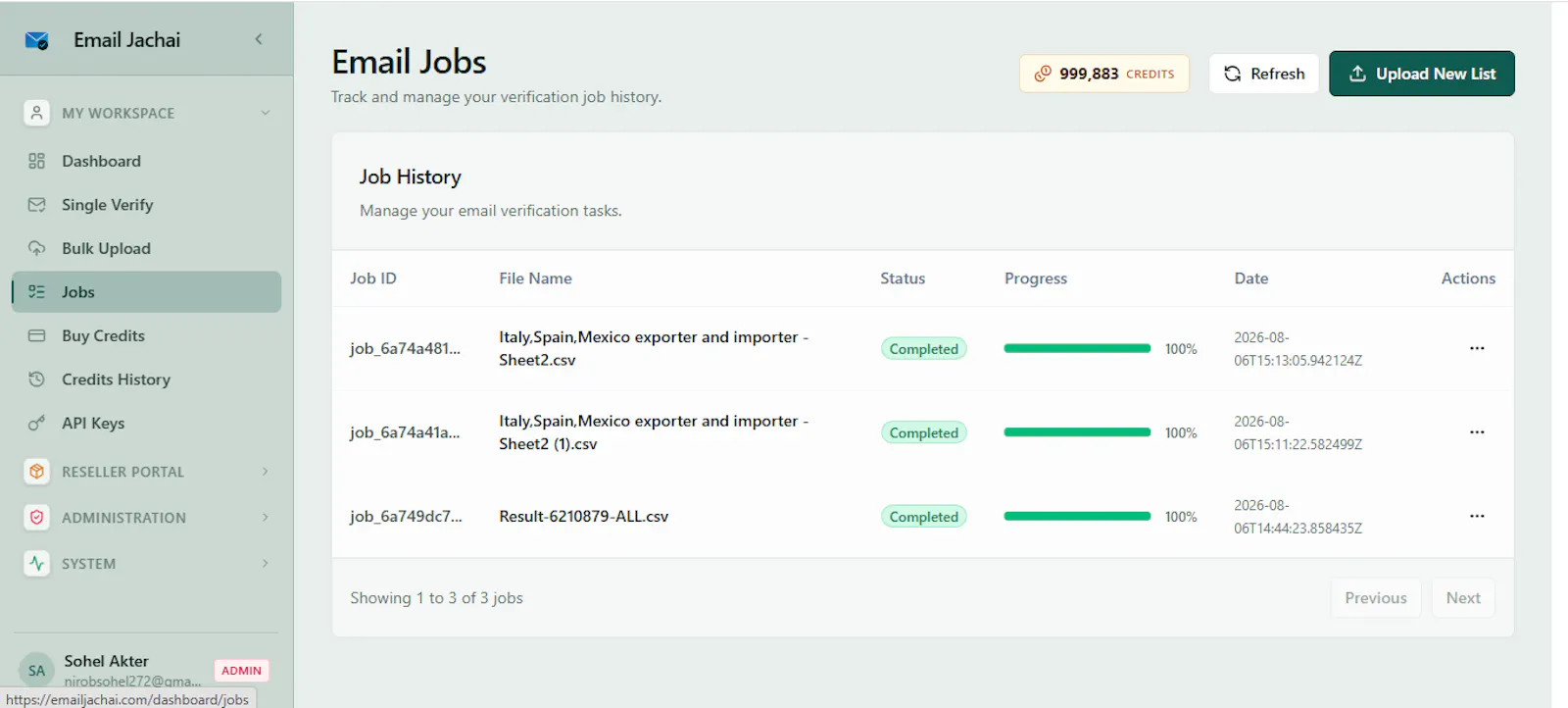 Email Jachai screenshot 5