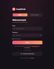 CoupleMode gallery image