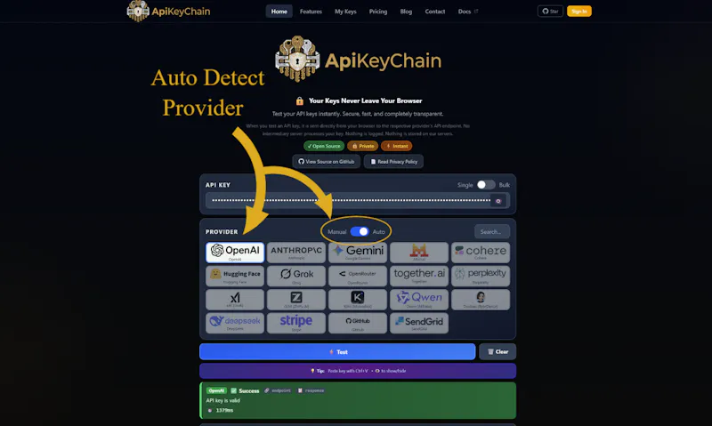 Api Key Chain screenshot 3