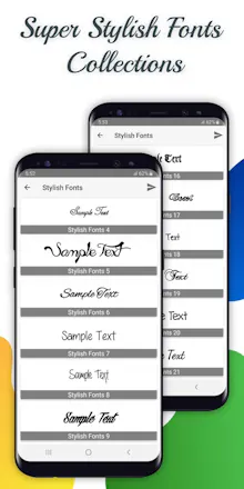 Stylish Fonts gallery image