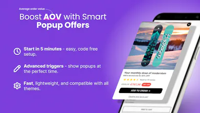 A.I powered poup upsell for Shopify gallery image