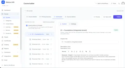 Sikshya LMS β WordPress Course Builder gallery image