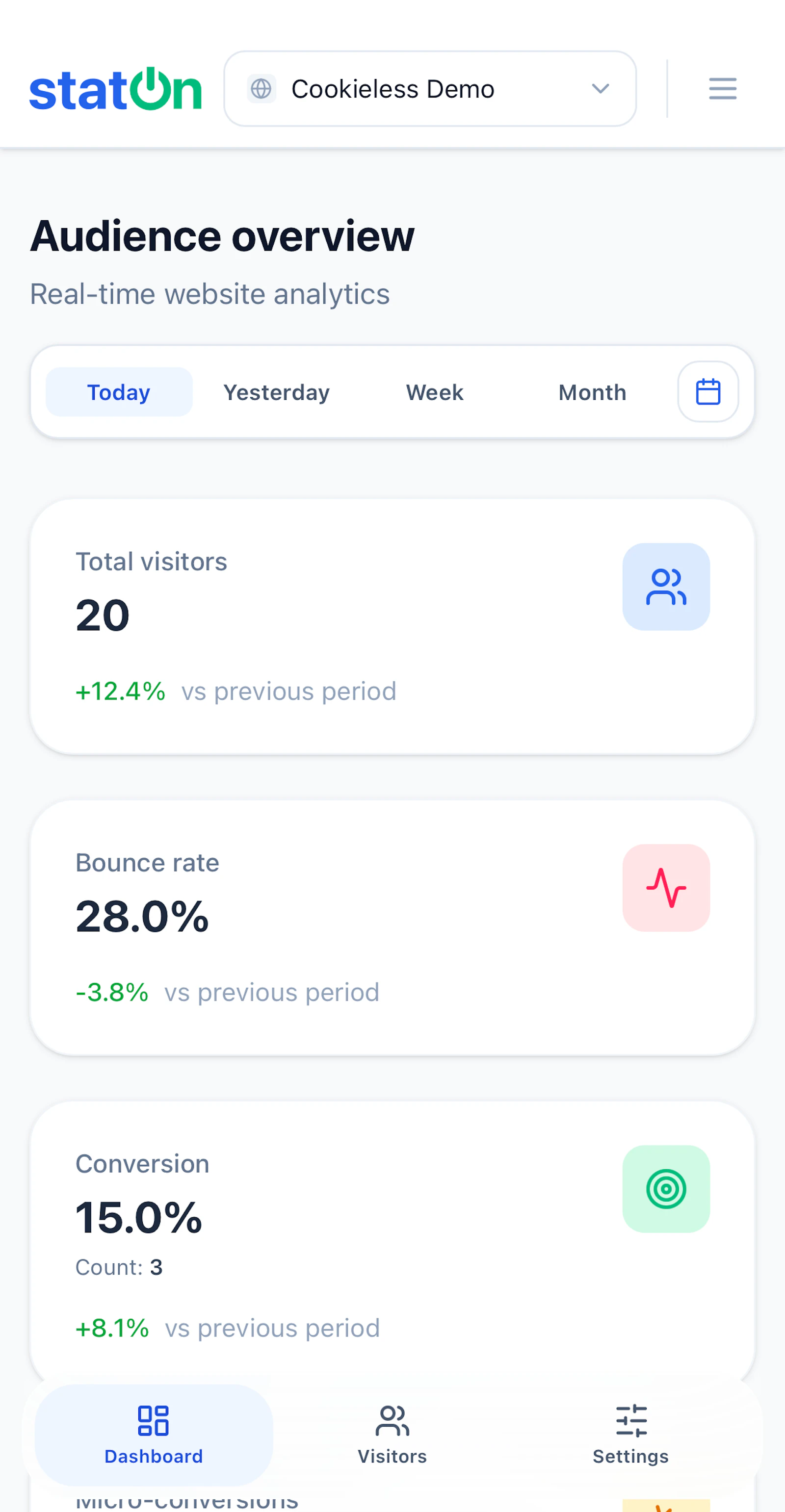 StatOn screenshot 3
