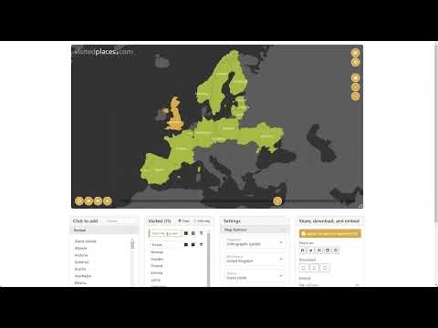 VisitedPlaces.com - Interactive Maps gallery image
