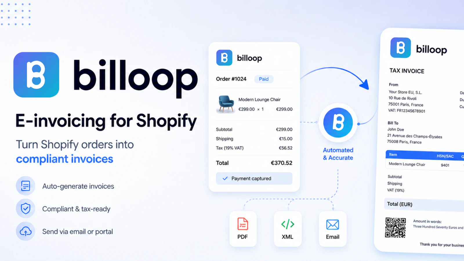 Billoop screenshot 1