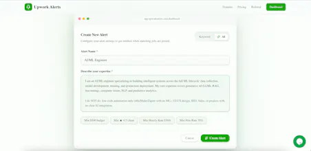 Upwork Alerts gallery image