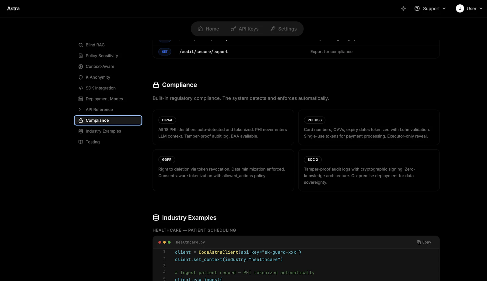 Astra screenshot 5