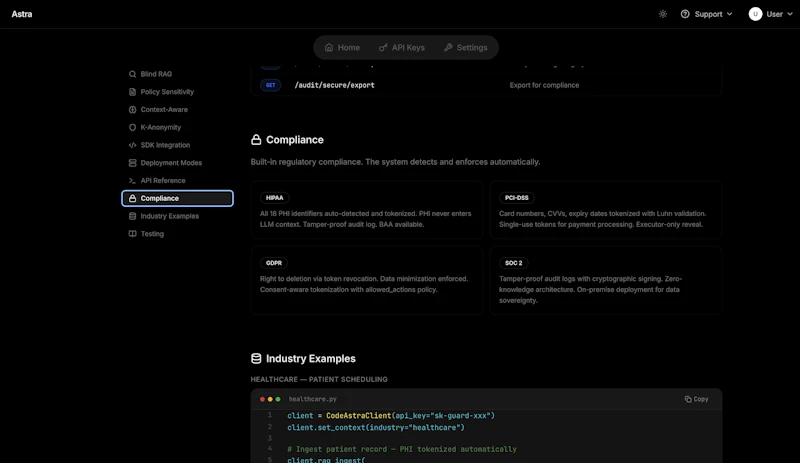 Astra screenshot 5