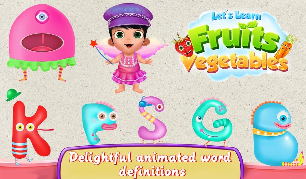 Let's Learn Fruits & Veggies gallery image