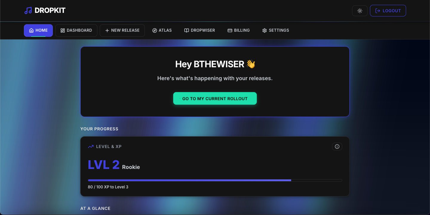 DropKit - Main product screenshot demonstrating key features and user interface