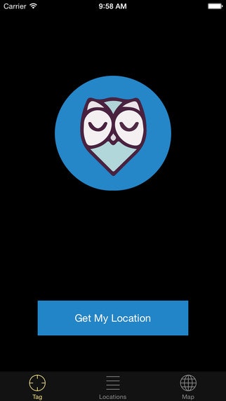 Owlocator - Tag your GPS locations with a Photo