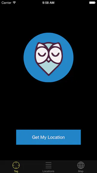 Owlocator - Tag your GPS locations with a Photo