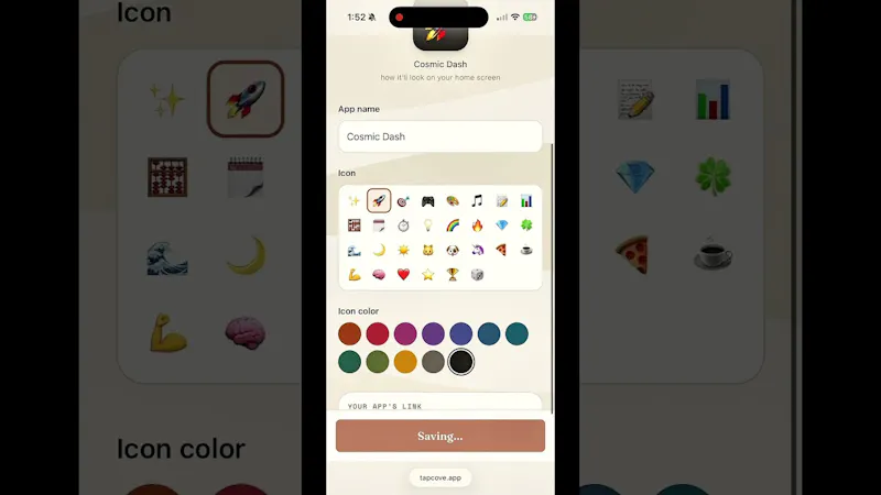 tapcove screenshot 1 (video preview)