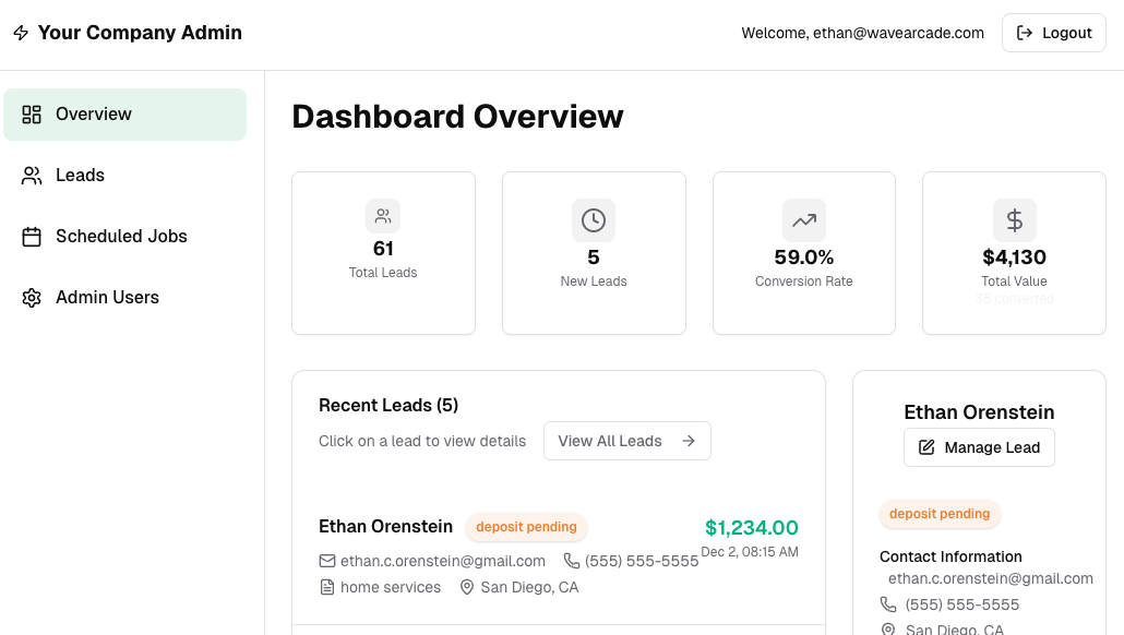 serviceCRM by SlappShell gallery image