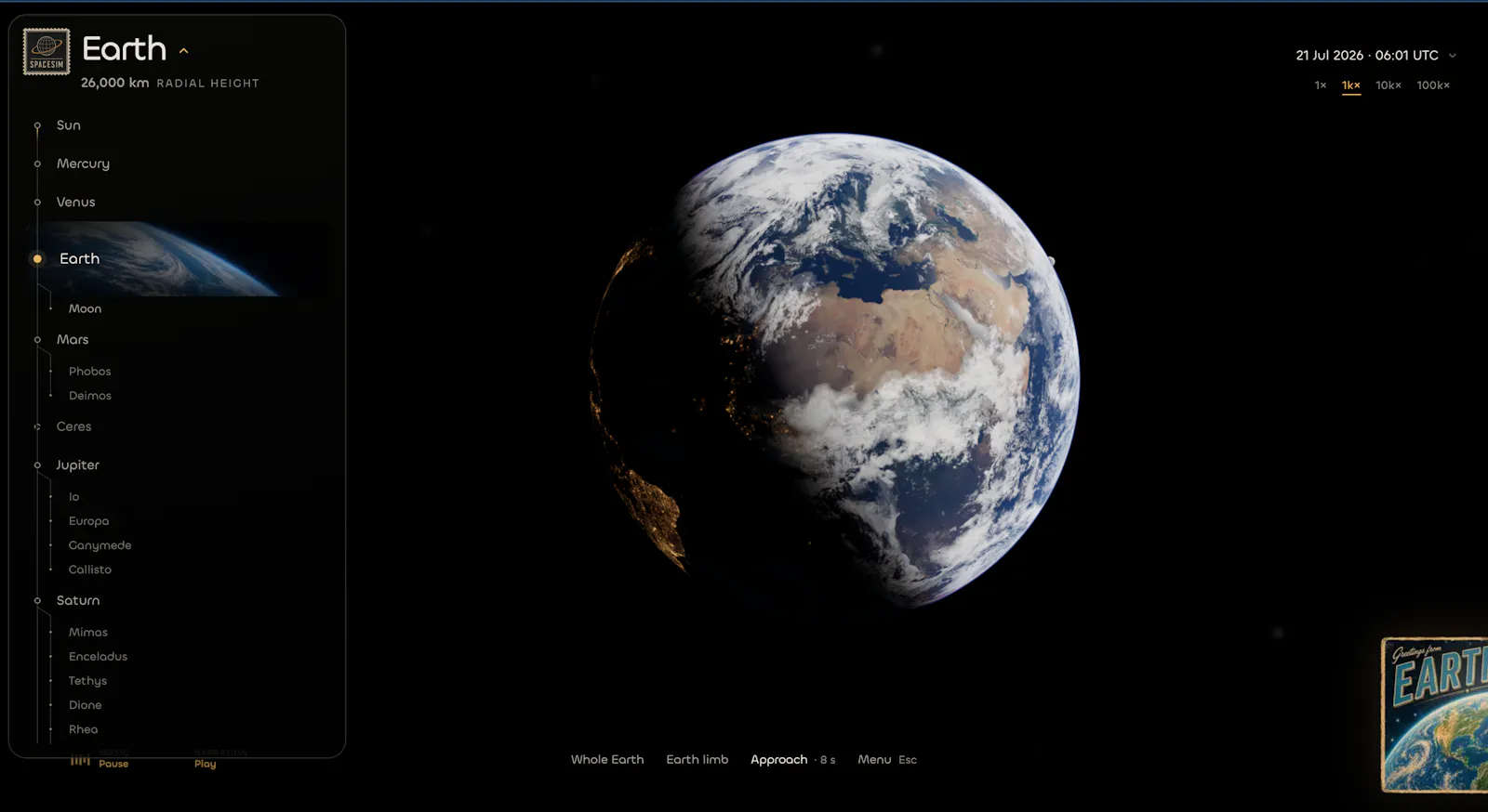 SpaceSim screenshot 3