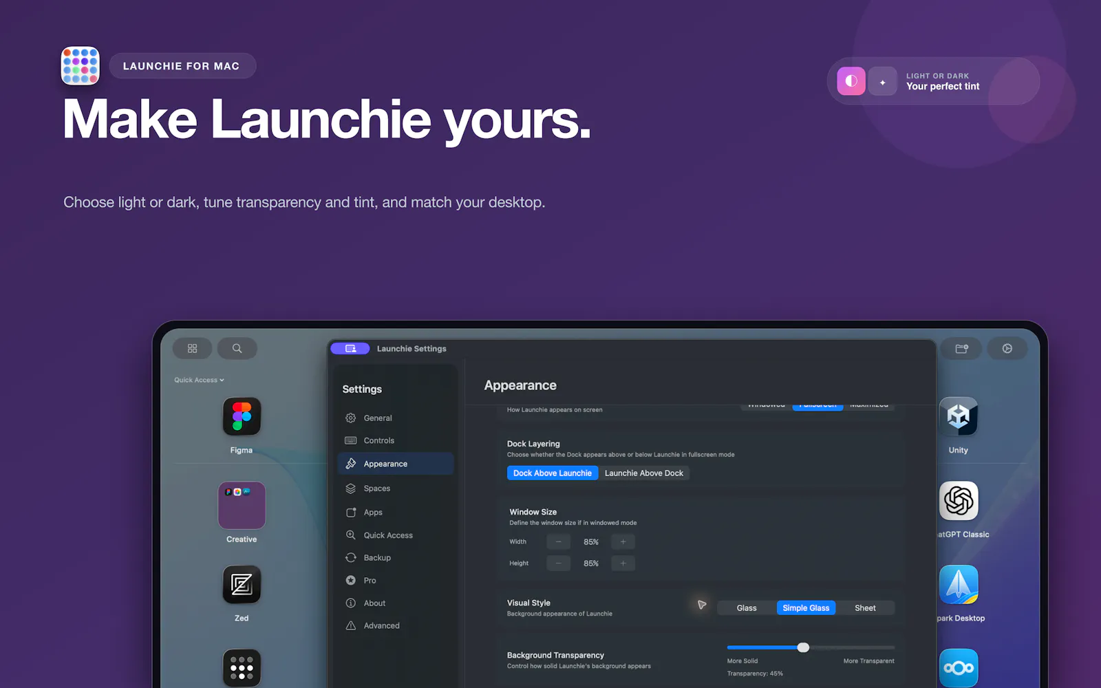 Launchie 1.6.1 screenshot 2