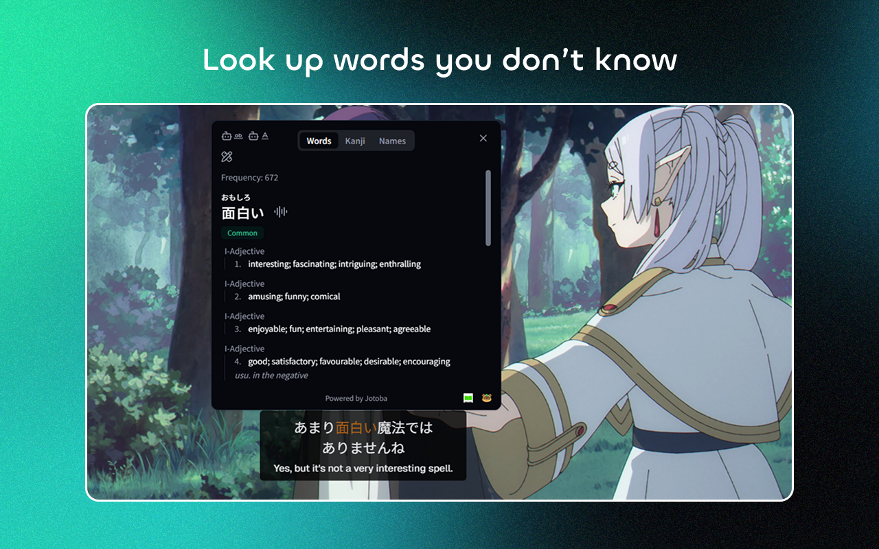 Livello di apprendimento - Impara il giapponese con anime media 2