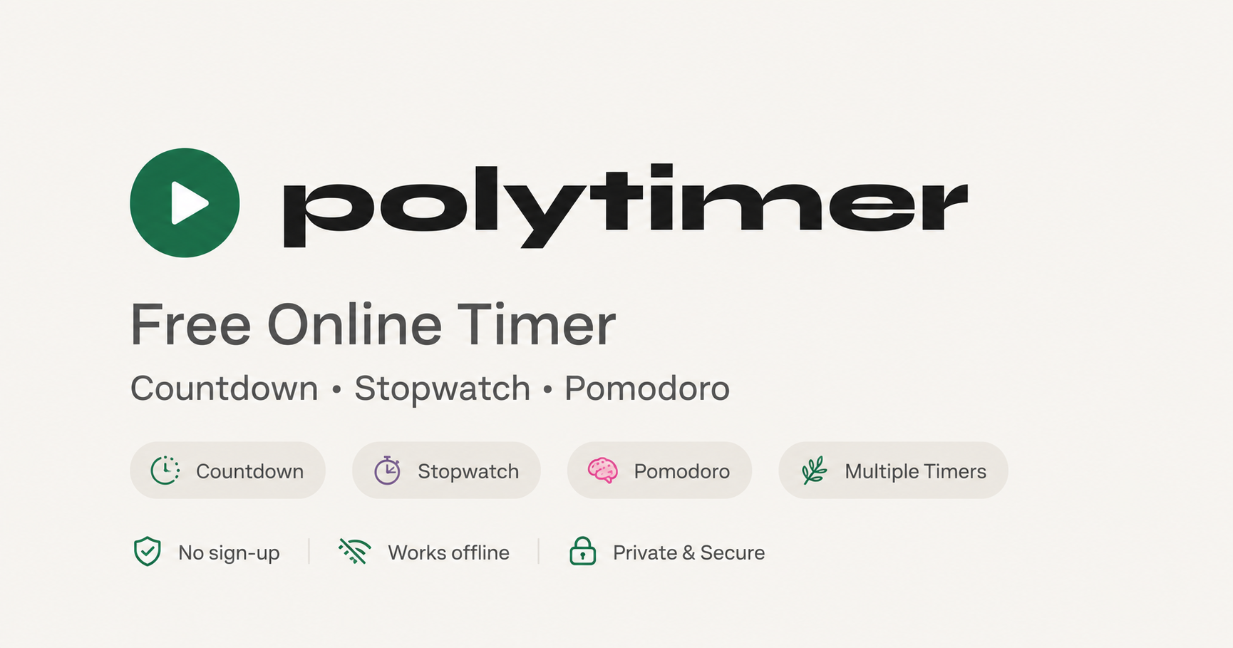 Polytimer gallery image