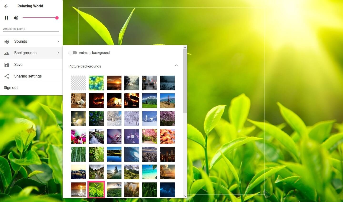 Relaxing World gallery image