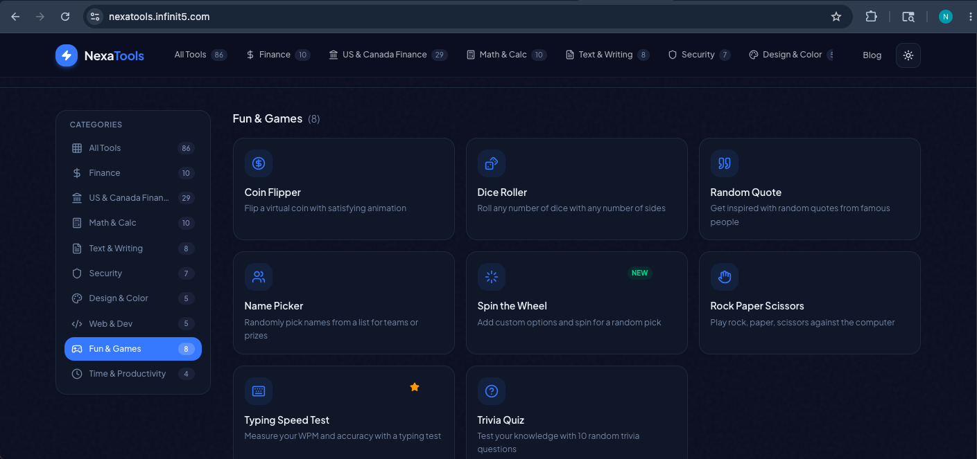 NexaTools — Free Online Tools gallery image