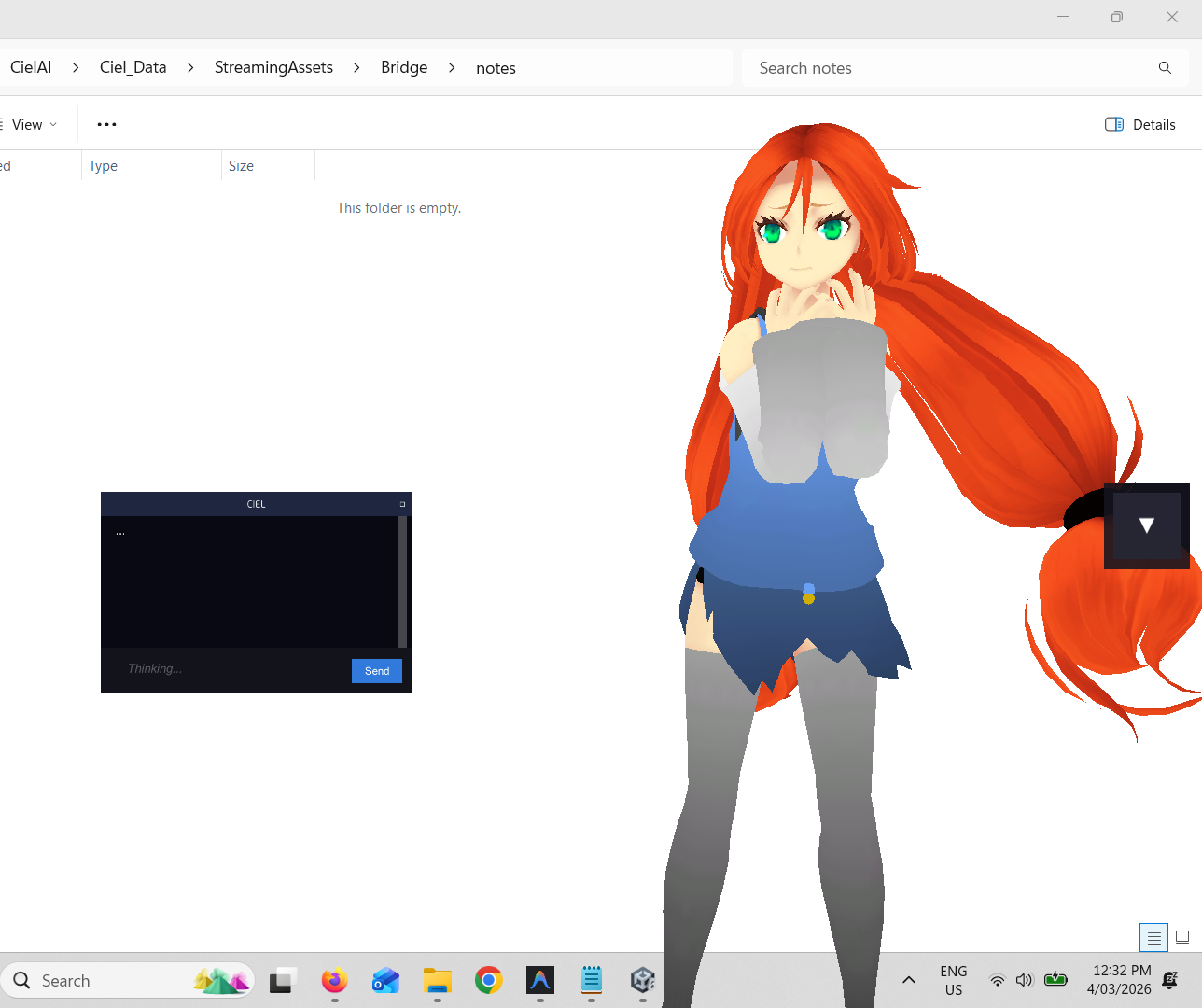 CielChan: Offline Desktop AI Companion gallery image