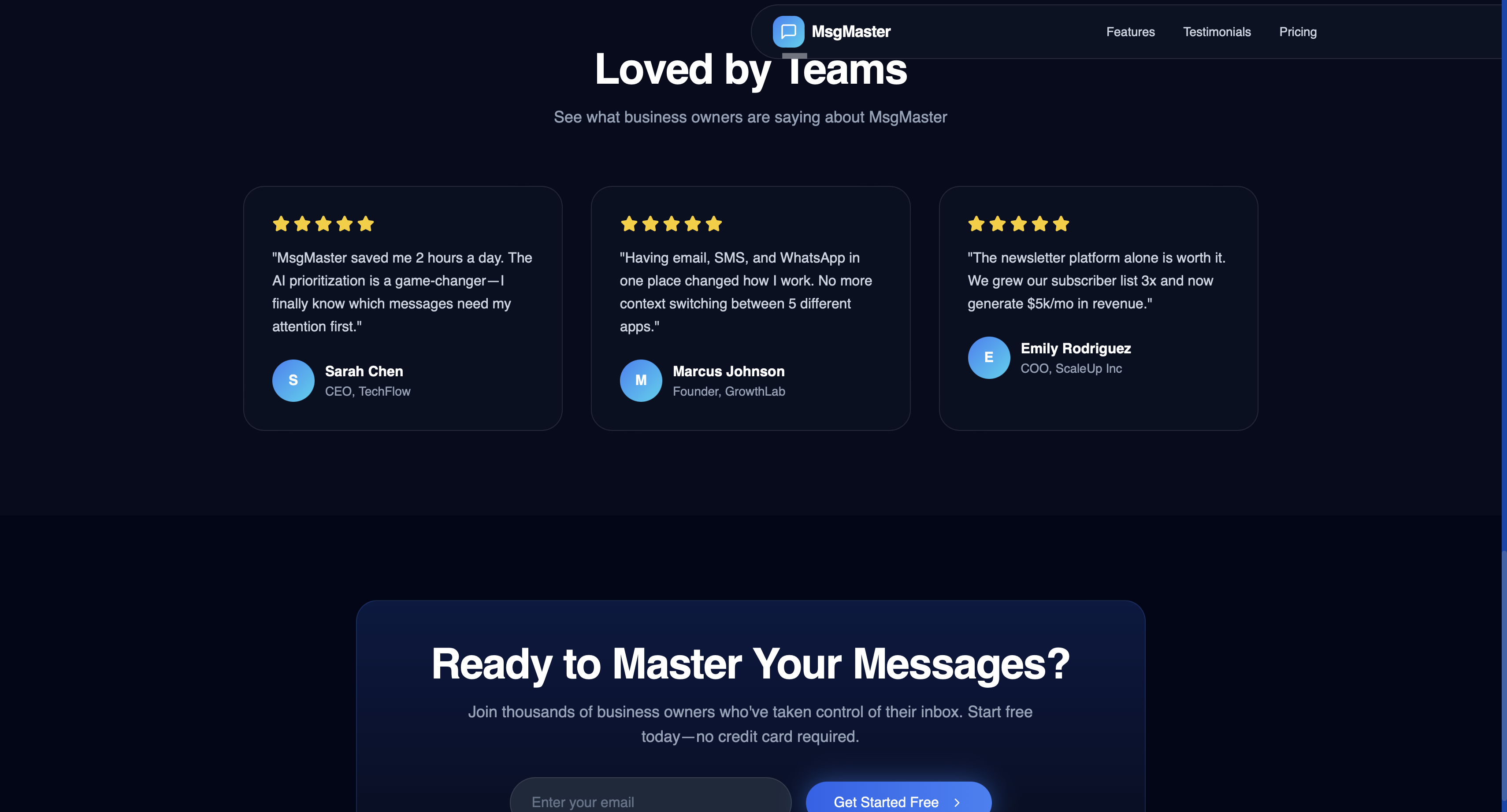 MsgMaster gallery image