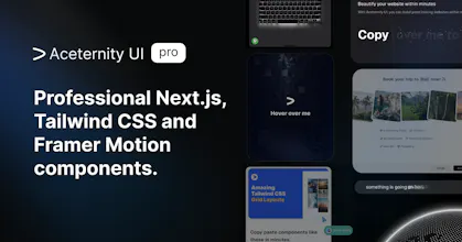 Aceternity UI Pro gallery image