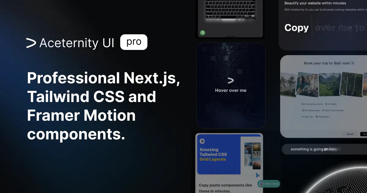 Aceternity UI Pro