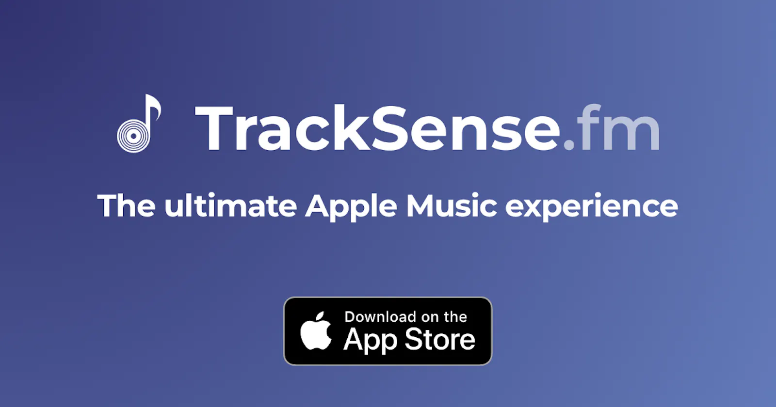 TrackSense.fm screenshot 1