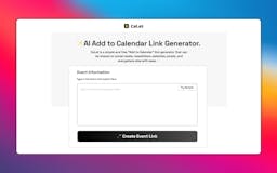 AI Calendar Link Generator media 1