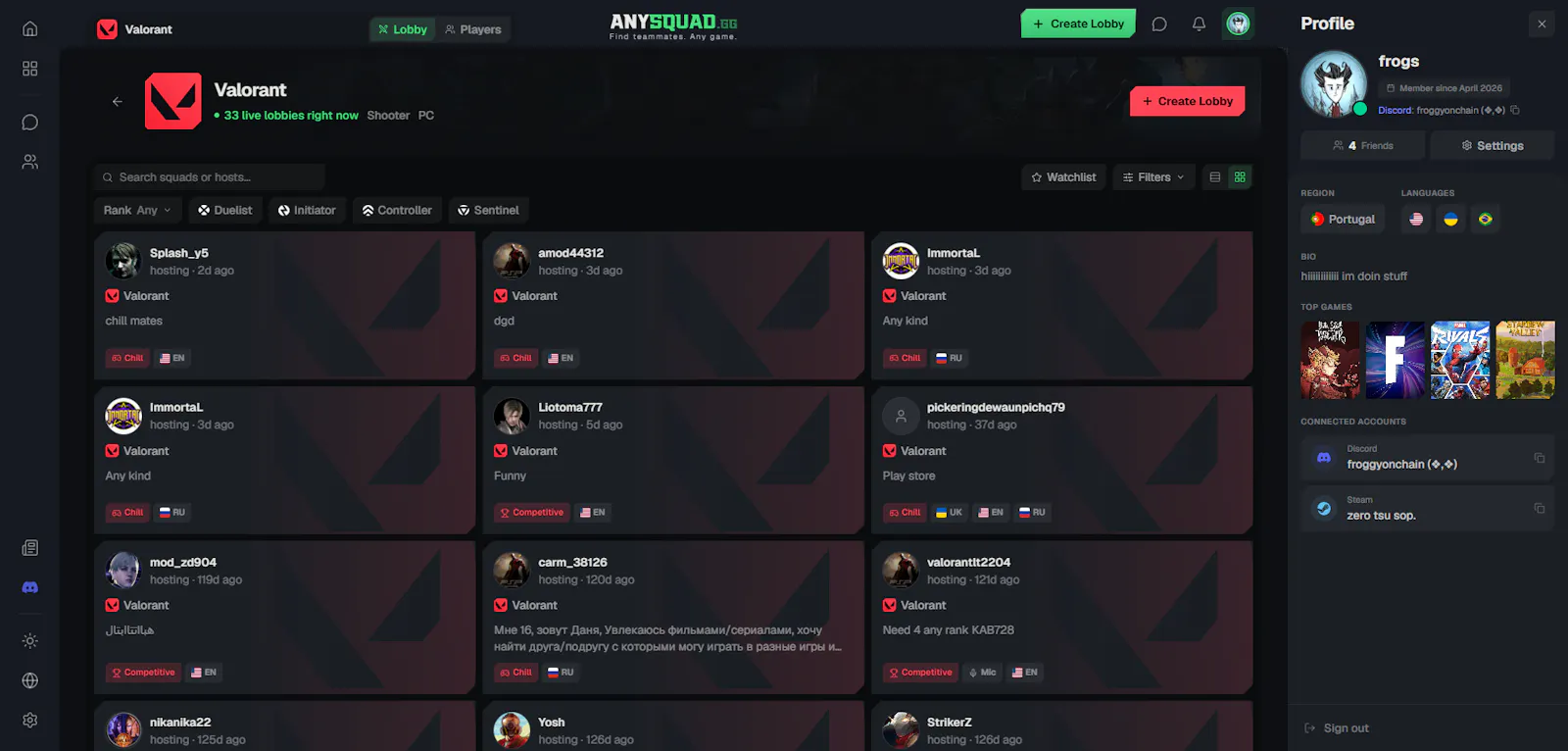 AnySquad screenshot 2