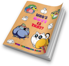 Who's Butt Is That? - 30 Coloring Pages gallery image