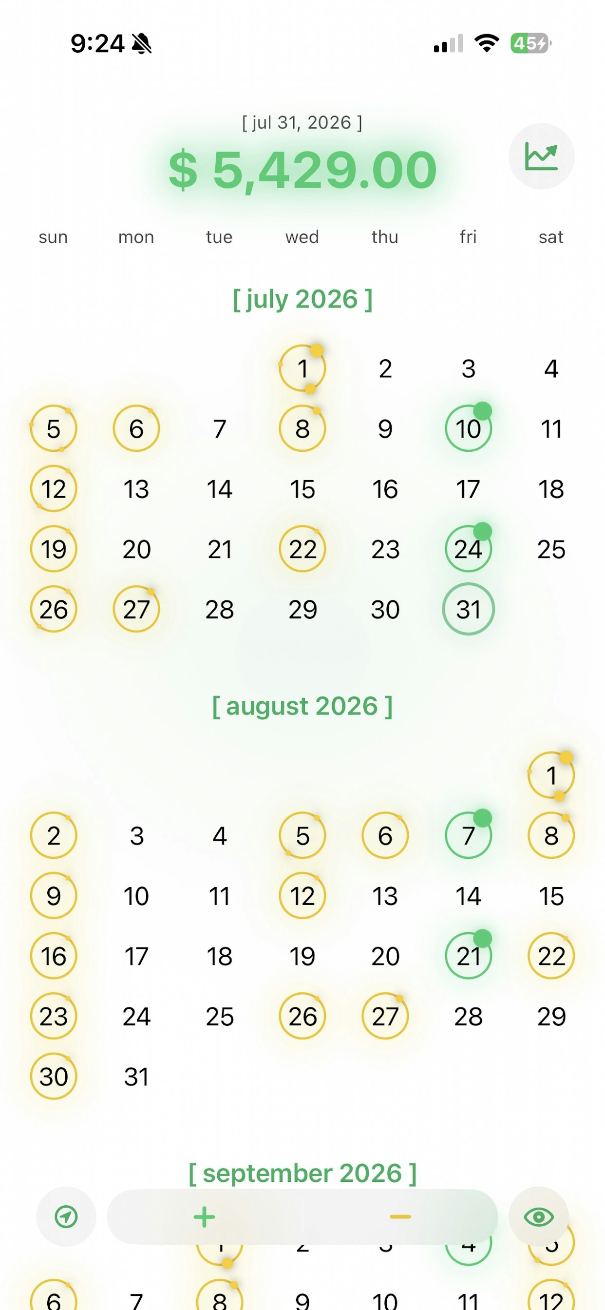 [ moneytime ] 1.0 - Screenshot 3 showing product features and functionality