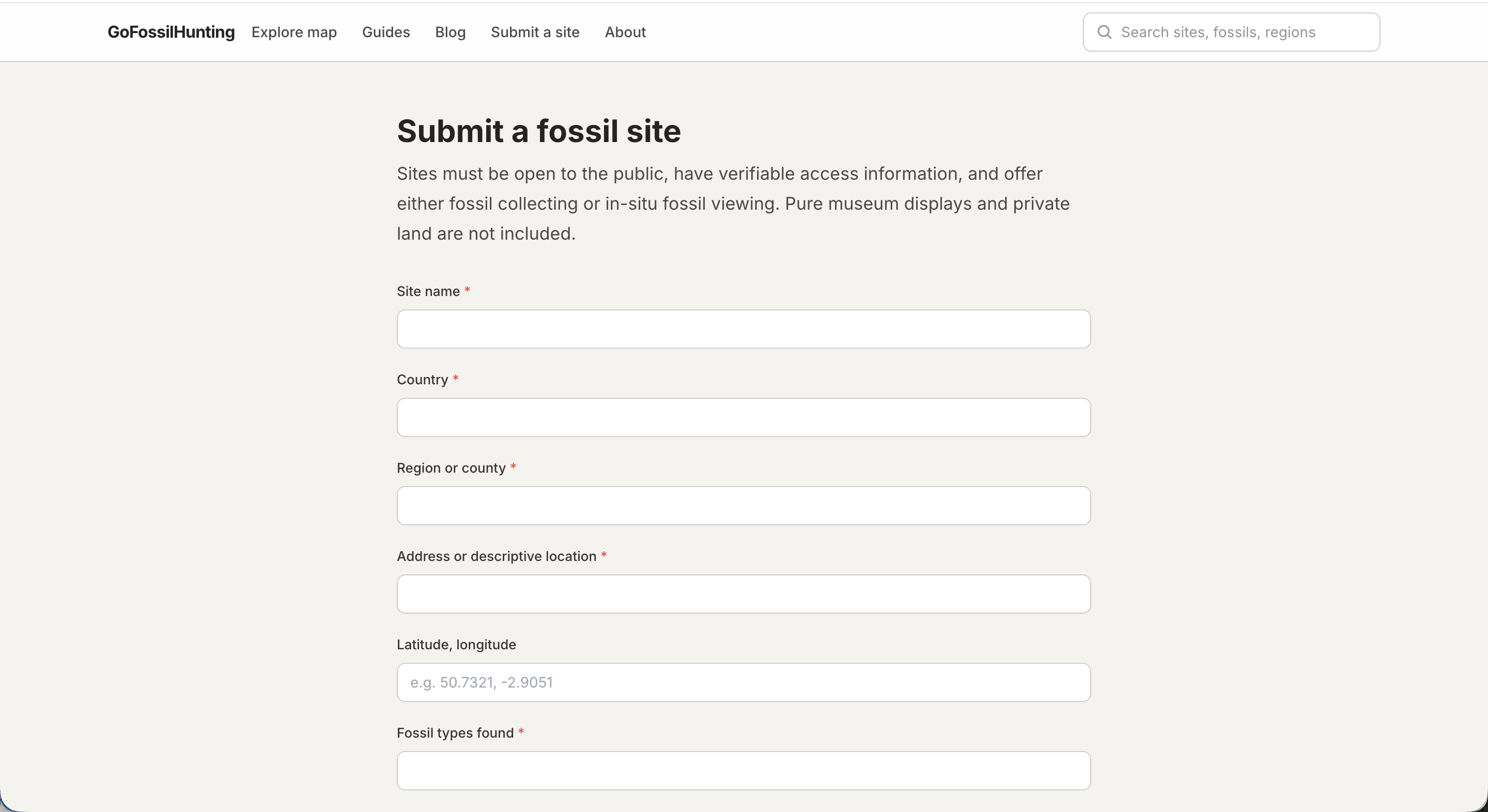 GoFossilHunting gallery image