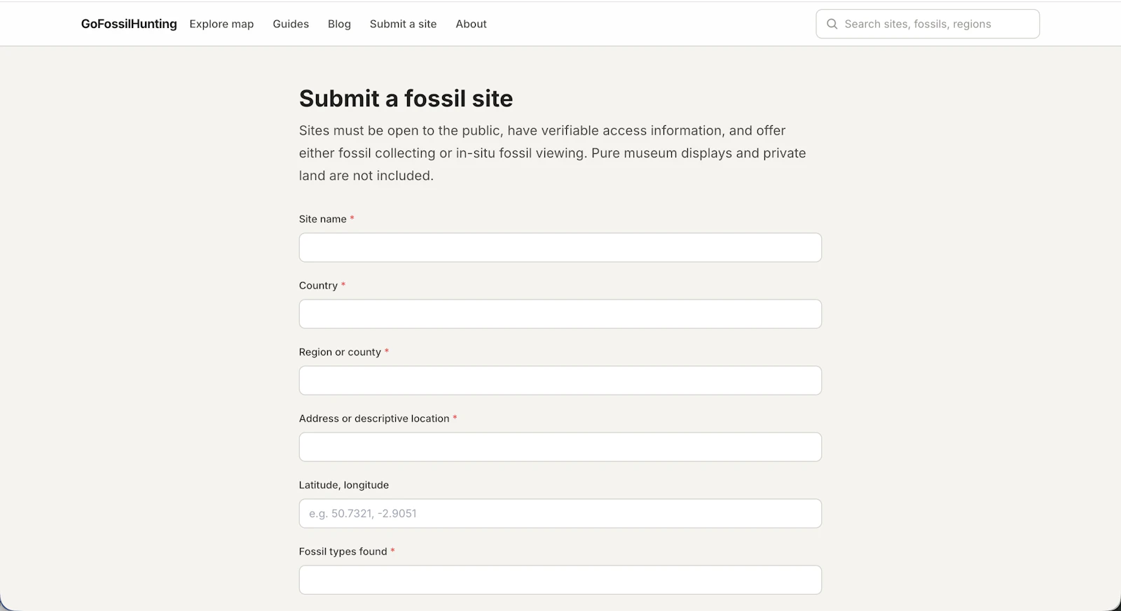 GoFossilHunting screenshot 4
