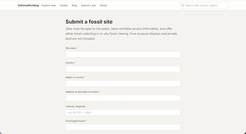 GoFossilHunting screenshot 4
