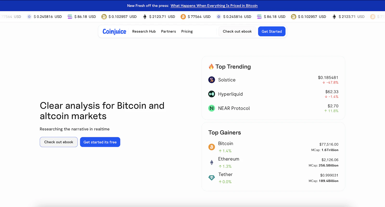 Coinjuice screenshot 1