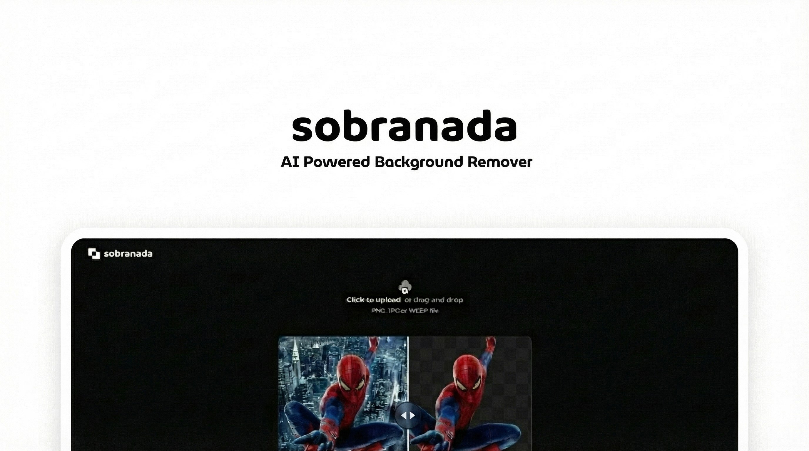 SobraNada - Main product screenshot demonstrating key features and user interface